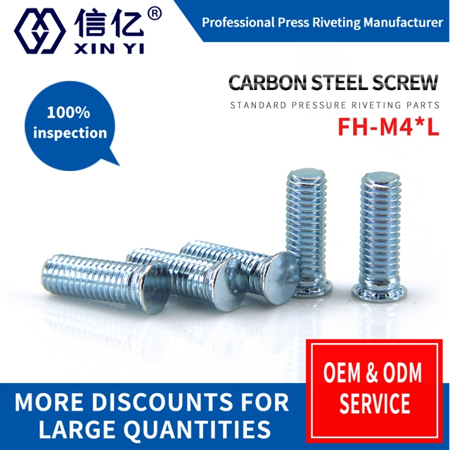 FH-M4*6-30 Pressure rivet screw high-strength screw sheet metal screw bolt