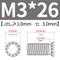 FHS-M3*26