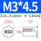 BSO-M3*4.5(HOLE 5.4)