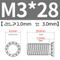 FHS-M3*28